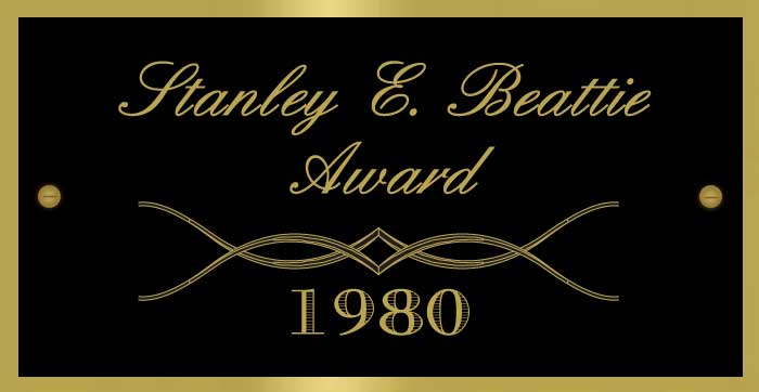 Stanley E. Beattie Award
